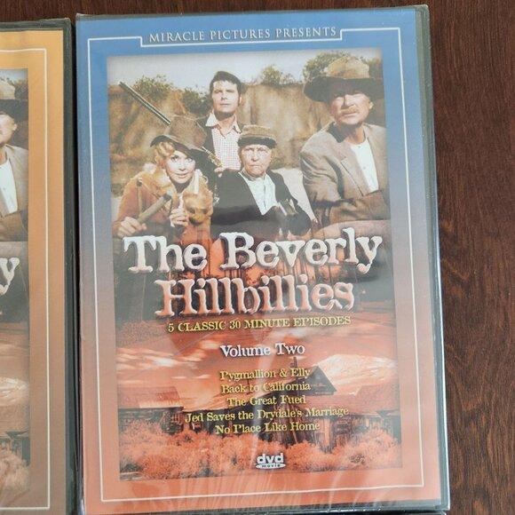 The Beverly Hillbillies DVD Set Volumes 1-4 Miracle Pictures 5 Classic Episodes - Picture 4 of 8